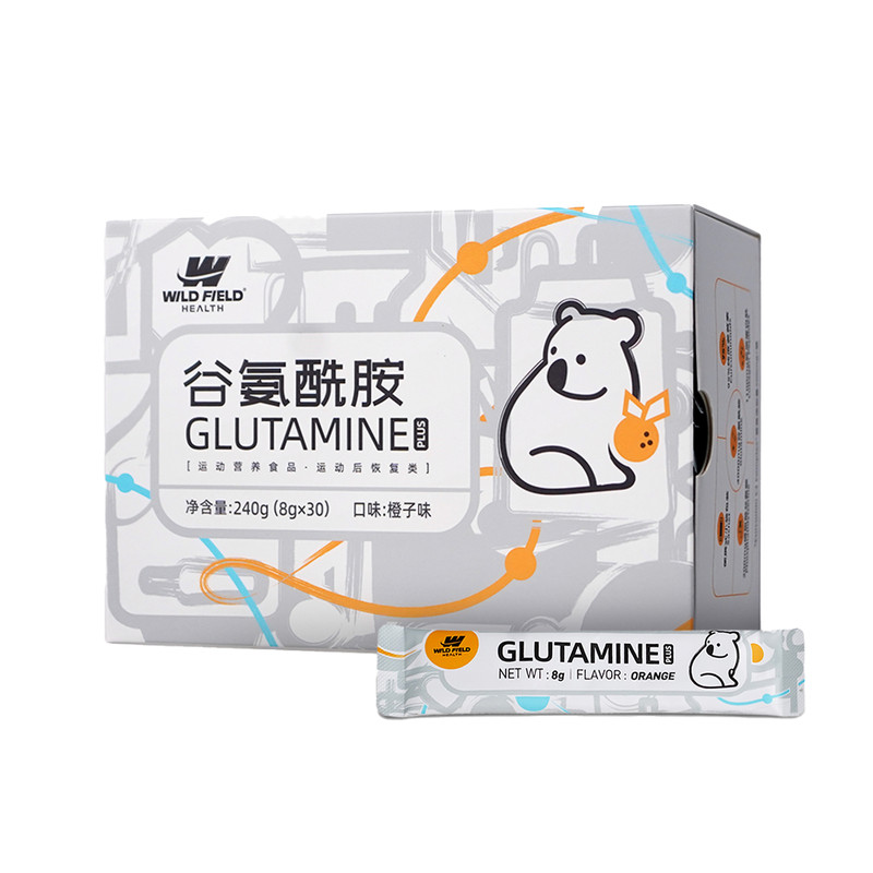 WFH荒野健康复合谷氨酰胺便携款运动训练健身补剂肌酸一水肌酸粉