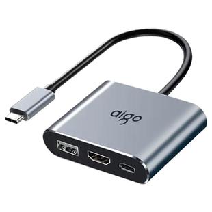 爱国者typec拓展坞插头多接口电脑usb扩展器笔记本分集线器适用ipad苹果macbook桌面扩展坞转HDMI投屏多功能