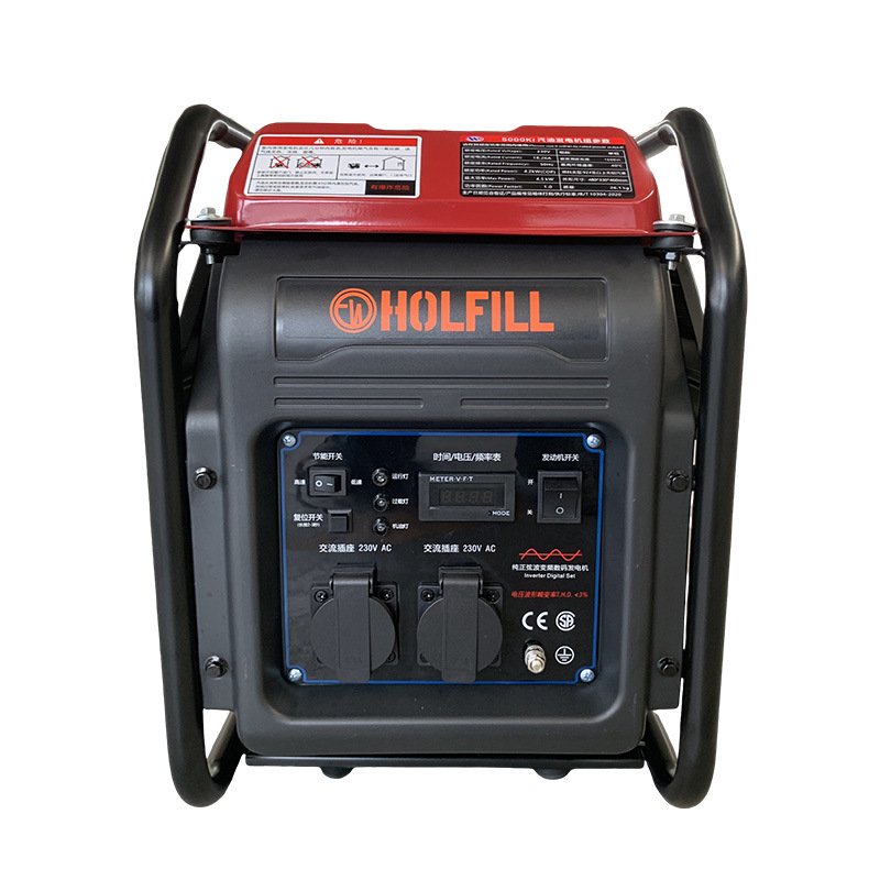 4KW开架小型汽油发电机家用220V变频户外施工露营急救户外应急