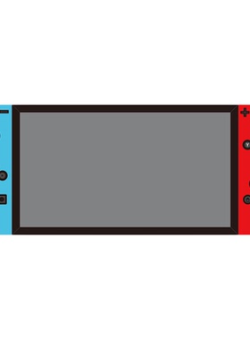 Switch电视背景游戏机手柄墙面装饰品上方点缀改造马里奥贴纸挂画