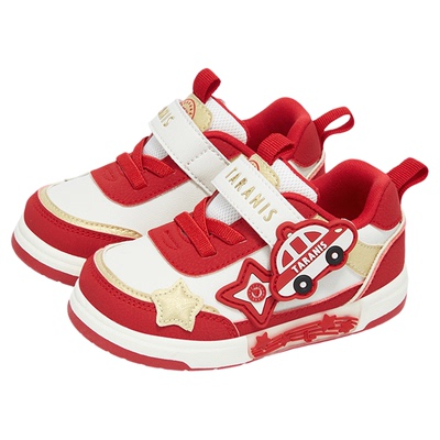 泰兰尼斯秋季新款学步鞋闪灯鞋