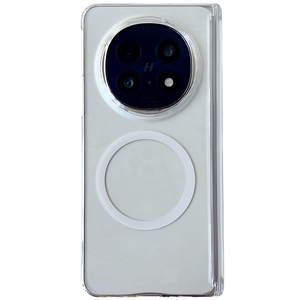 森爽 简约双中轴磁吸适用Find N5手机壳n6保护套n3硬壳磨砂无线充电定位Xfold5男女Fold3pro高级vivo折叠屏