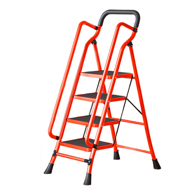 加大人字梯扶手2-6步家用折叠梯