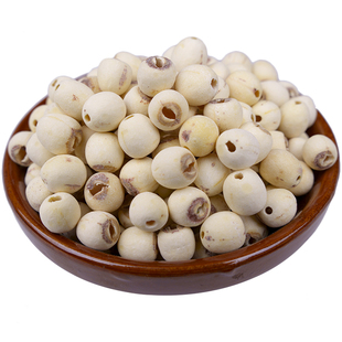 老余家洪湖莲子干货500g特产级去芯2025年新莲籽磨皮白莲粉大颗粒