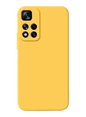 适用红米Note11Pro手机壳RedmiNote11小米Redmi新款pro+液态硅胶por十黄色保护套5G4g114g115g全包防摔s外壳