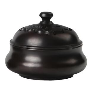 紫铜香炉家用纯铜香薰炉檀香熏香室内沉香香篆炉苏工做旧仿古摆件