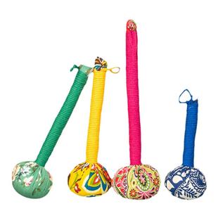 艾草养生锤经络按摩棒拍打器拍八虚拍子疏通锤肩敲打捶背艾灸布锤