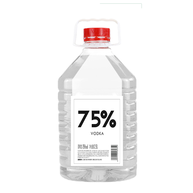 顺丰当天发货!75%酒精2500ML