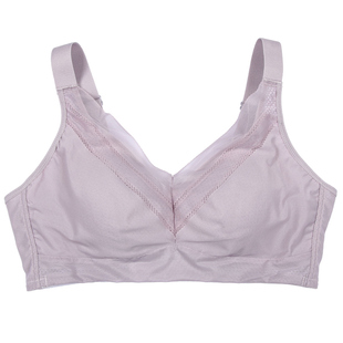 激情夏日【佳妮婷】3886 薄无钢圈蚕丝养护内衣睡眠文胸孕妇胸罩