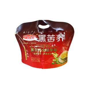 建昌坊黑苦荞全胚芽茶504克家庭实惠装正品茶饮粗粮饮品凉山特产