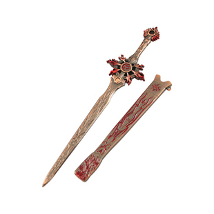 布袋戏周边曌云裳兵大号岁月轮剑合金兵器模型手办收藏装饰金属