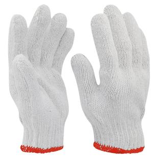 华特劳保手套耐磨防滑工作棉纱线手套棉线加厚耐用劳保用品纱手套