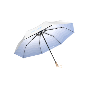 SUNSKIP迷失幻镜防晒太阳伞钛银遮阳伞晴雨伞轻巧upf50+防紫外线