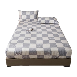 全棉磨毛床笠单件2025新款四季通用床笠罩纯棉床垫套席梦思保护罩