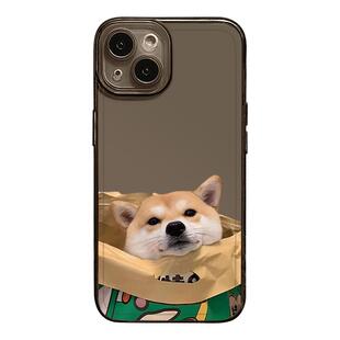 可爱柴犬手机壳适用苹果17promax新款iPhone16情侣13mini可爱15pro趣味xr狗狗8plus小狗7p搞怪xs套14/12/11/x