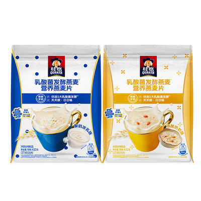 桂格乳酸菌发酵营养燕麦片