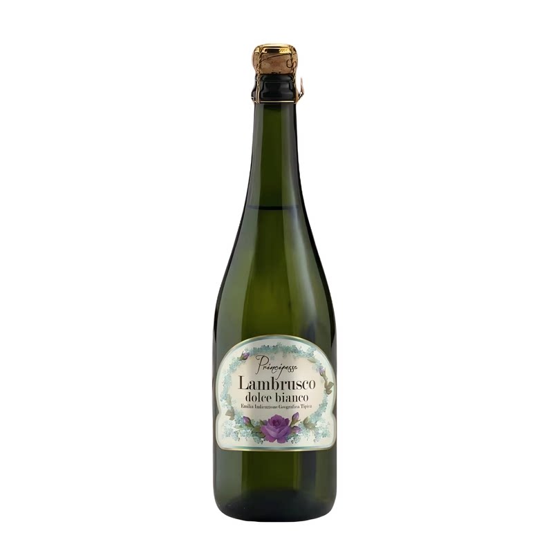 意大利Lambrusco甜白气泡酒