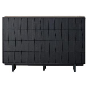 中古风实木五斗柜卧室小型床头柜床尾抽屉柜客厅靠墙复古电视边柜