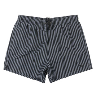 Armani/阿玛尼EA 男士鹰标条纹沙滩裤休闲短裤 EM000583 AF12357