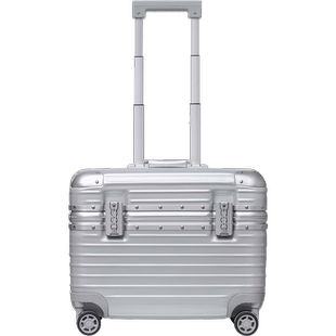 翻译官铝框18寸拉杆箱女开盖行李箱男PC旅行高铁工具箱登机红酒箱