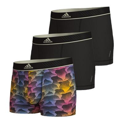 Adidas阿迪达斯男士内裤吸湿排汗舒适速干防摩擦弹力运动平角裤头