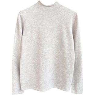 白色打底衫女秋冬半高领2025年新款内搭洋气冬季毛衣黑色针织上衣