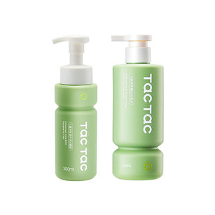 Tac Tac儿童沐浴露洗发男孩女孩清洁去油洗发水沐浴慕斯洗护组套