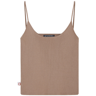 从轻春夏好穿细肩带空调背心女凉感竖坑条短款内搭吊带外穿小吊带