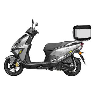 适用豪爵AFR125/S摩托车铝合金尾箱uy125UFD虎鲨踏板后备箱改装