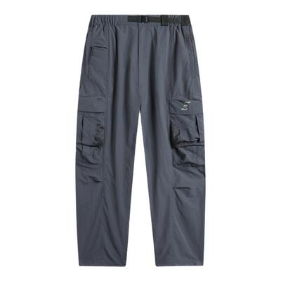 李宁正品男子直筒宽松运动长裤