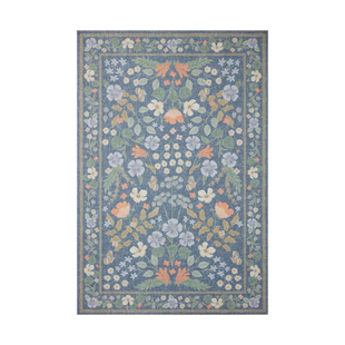 山川嘉境 法式复古风美式田园风卧室客厅地毯微瑕尾货清库存