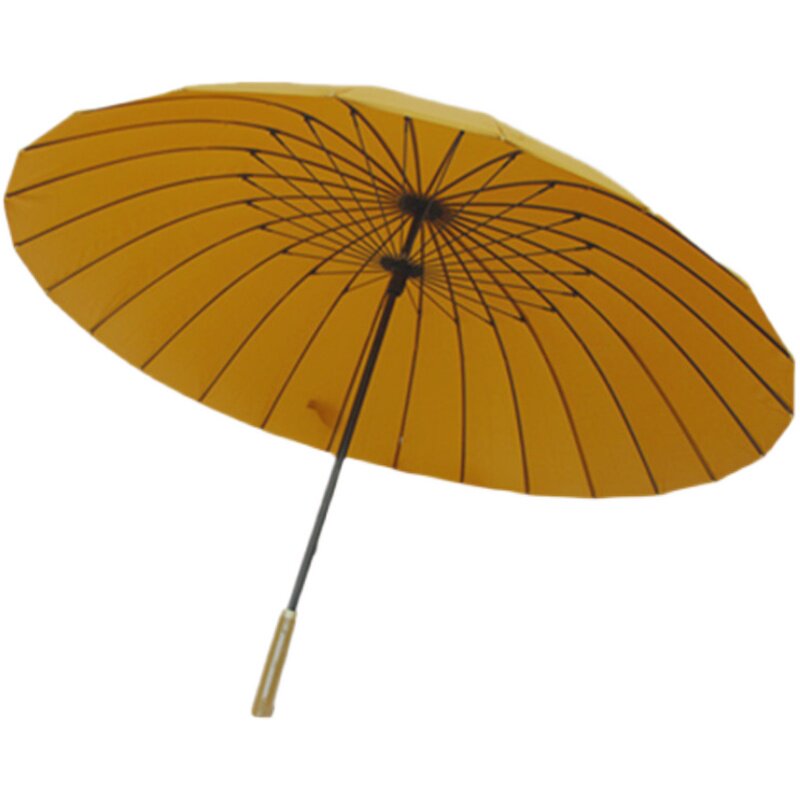 日系超大号24骨雨伞暴雨专用手柄