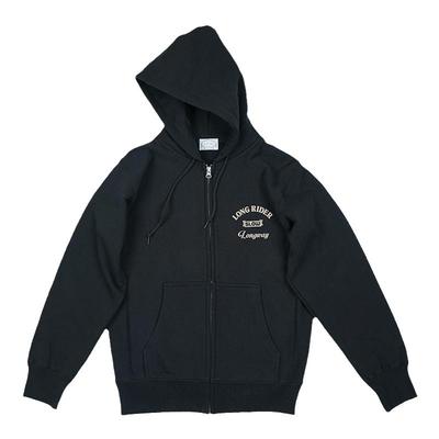 纯棉自制印花折扣拉链卫衣