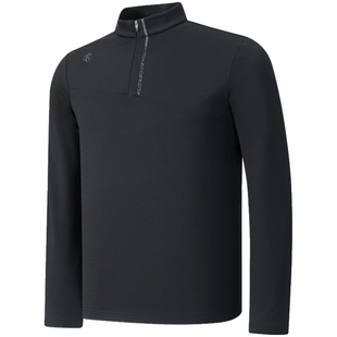 【新品】RAPIDO雳霹道25年秋冬男士简约微磨毛半拉链内搭长袖卫衣