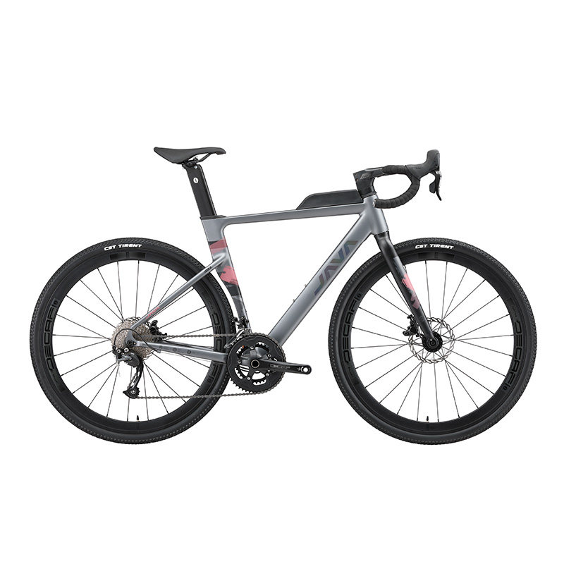 JAVA公路自行车铝合金24电变速全油刹砾石越野弯把瓜车佳沃IDRA
