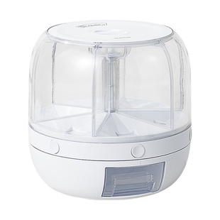 苏泊尔五谷杂粮收纳盒旋转米桶防虫防潮密封家用米缸收纳桶杂粮桶