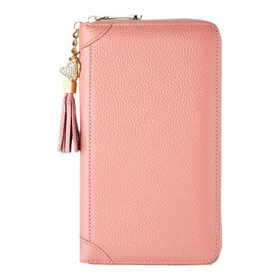 卡包真皮拉链大容量证件收纳包