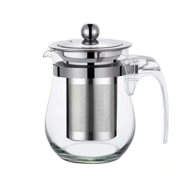 茶壶玻璃泡茶过滤家用耐高温套装飘逸杯泡茶壶加厚花茶壶冲茶壶