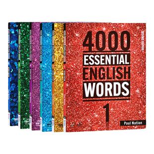 进口原版新版 4000 Essential English Words 1 2 3 4 5 6级常见词英语词典小学英语单词教辅书剑桥雅思核心词汇初级英语4000词