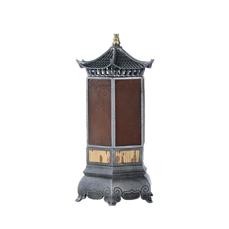 中式岩石氛围灯摆件烛台香炉宫灯