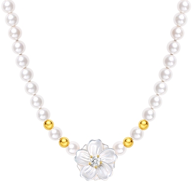 潮宏基珠宝银手链s925