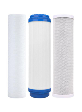 净水器滤芯通用10寸PP棉滤芯活性颗粒炭UDF家用净水机CTO滤芯套装