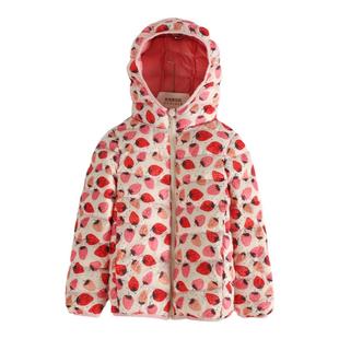 公主风儿童轻薄款羽绒服外套女童保暖轻便校服90白鸭绒内胆秋冬装