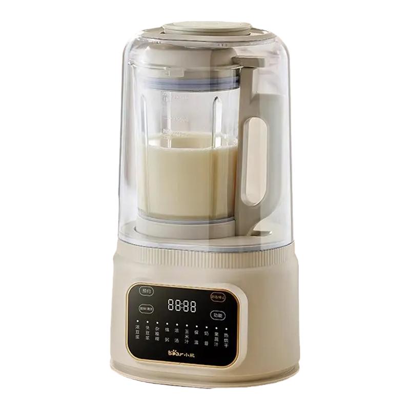 小熊低音破壁机榨汁机一体米糊机家用豆浆机全自动免煮小型料理机