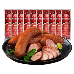 【直播间专属优惠】秋林里道斯官方旗舰店正宗哈尔滨红肠80g*10支