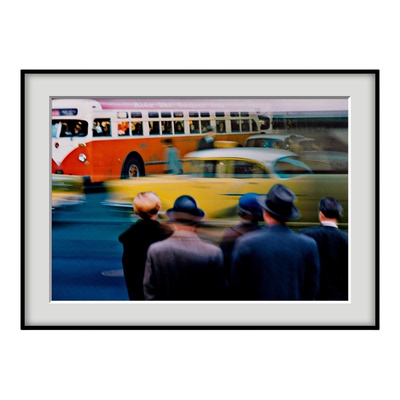 Ernst Haas 新彩色摄影作品挂画高级感小众艺术西餐厅酒店装饰画