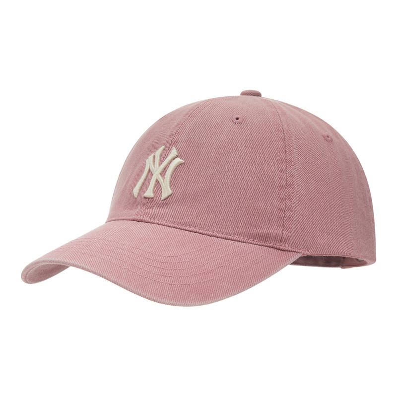 正品代购MLB棒球帽子防晒帽NY字母韩版做旧遮阳帽鸭舌帽女CPVV14N