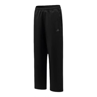 Adidas阿迪达斯男子加绒长裤26春新款运动休闲直筒保暖裤子KR2529