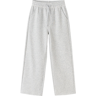 巴拉巴拉女童裤子中大童运动裤春装新款童装儿童直筒卫裤夏季潮孩