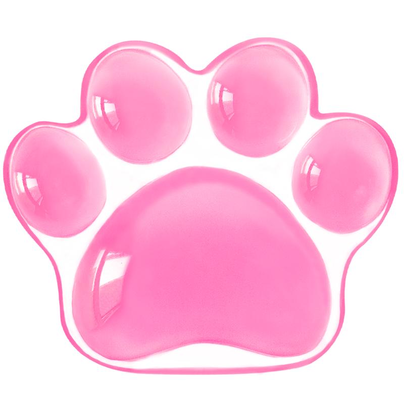 猫爪护腕硅胶手腕垫水晶果冻小号腕托办公可爱卡通柔软水洗